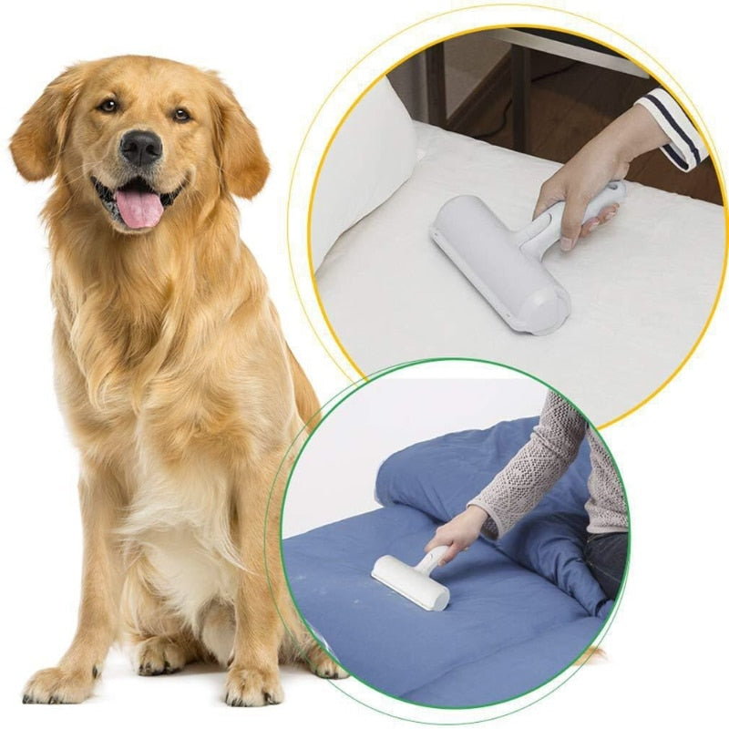 Pet hair lint roller
