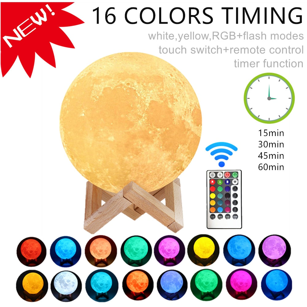 LED Moon Lamp