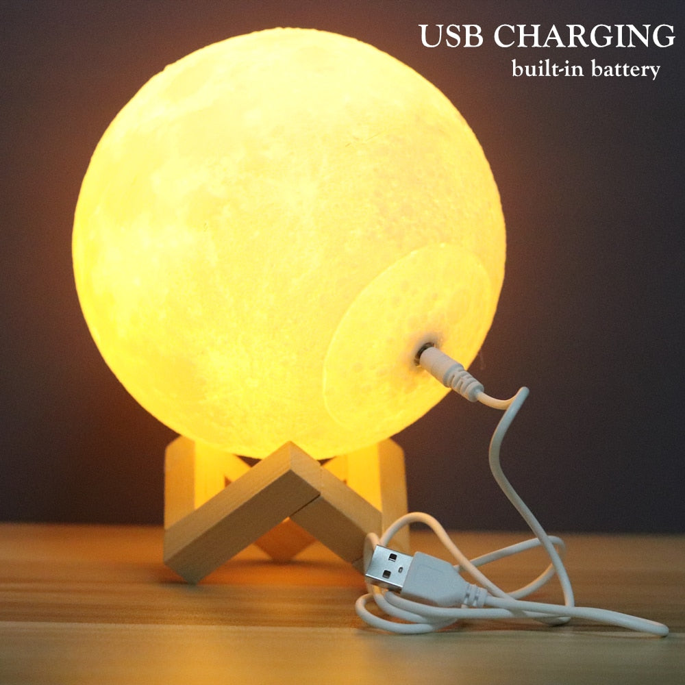 LED Moon Lamp