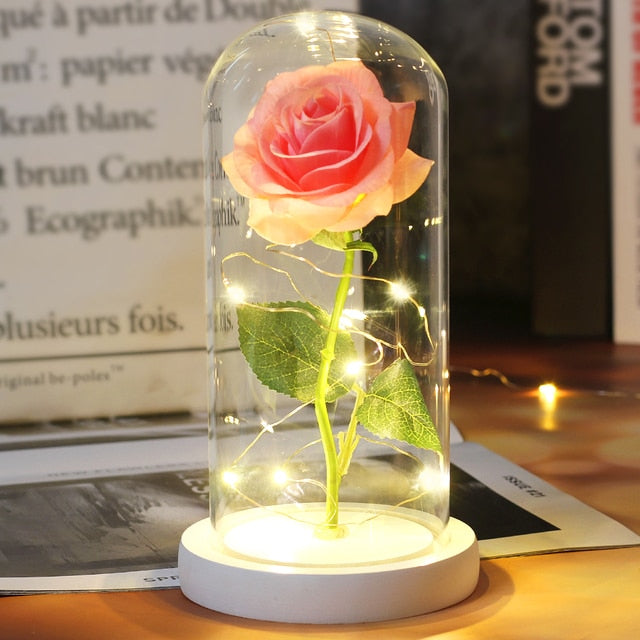 LED Enchanted Rose