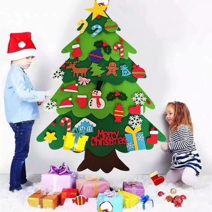 Bombtacular DIY Felt Christmas Tree