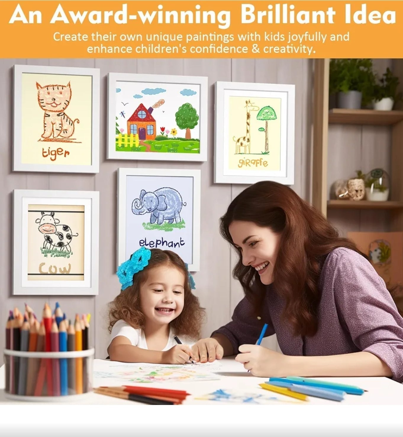 Creative Kids Magnetic Art Frames