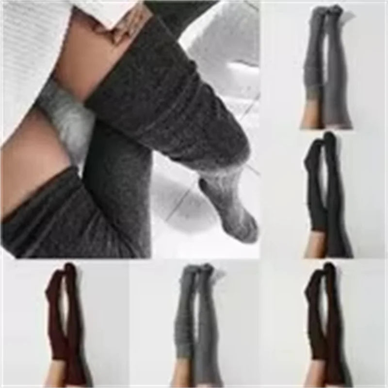 Cozy Over-The-Knee Knit Socks