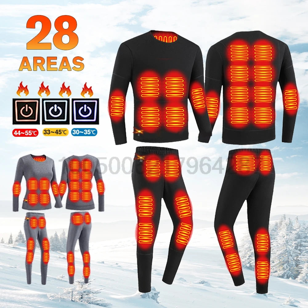 CozyCharge Heated Thermal Wear