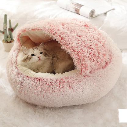 Cozy Calming Pet Bed 🐶🐱🐇