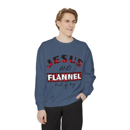 Holy Cozy Flannel Faith Sweatshirt