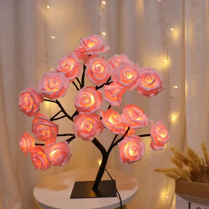 Rose Glow Table Lamp