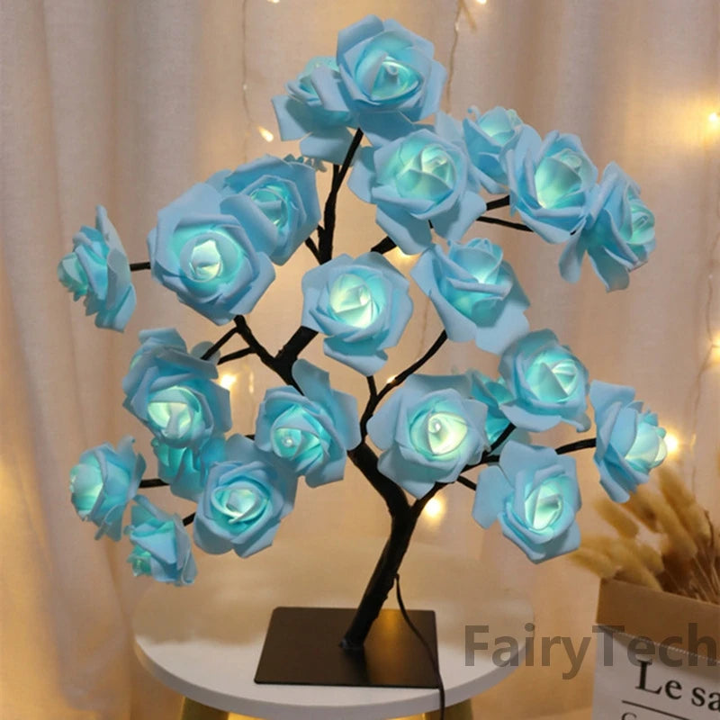 Rose Glow Table Lamp
