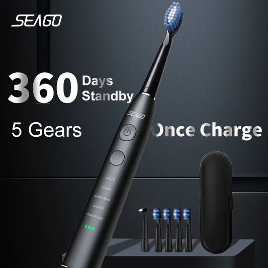 Seago Sonic Smile: Rechargeable Toothbrush