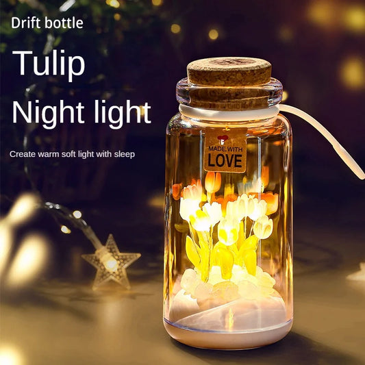 Tulip Dreams Nightlight Bottle