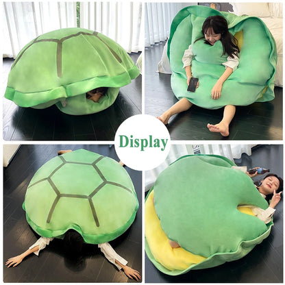 Turtle Snuggle Shell Pillow