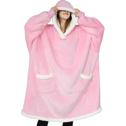 Snug-A-Cocoon Hoodie Blanket